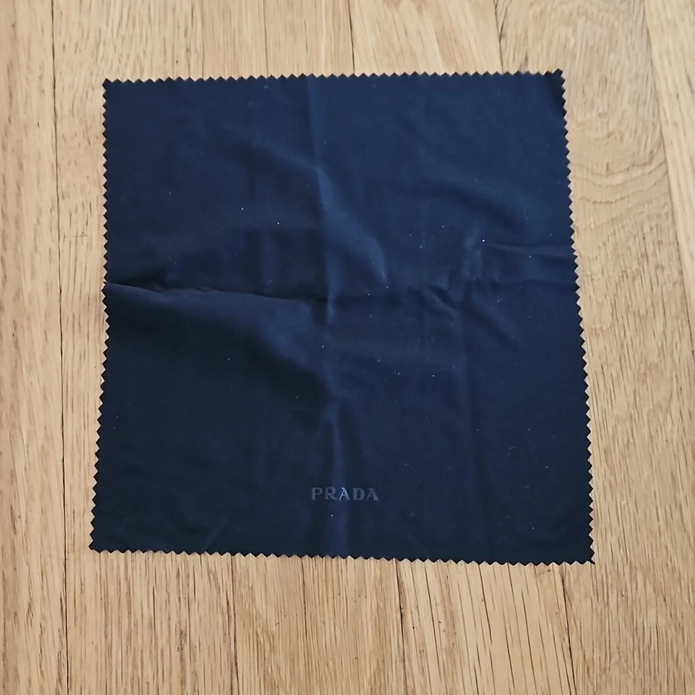 Prada black textured